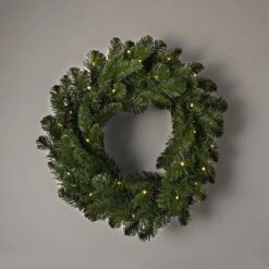 22" Pre-lit Battery Operated LED Artificial Christmas Wreath Dual Color Lights - Wondershop™ -Wonder Deals Store GUEST 1cac35d8 4384 40d7 a5ba 672d75603098
