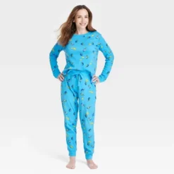 Women's Hanukkah Matching Family Pajama Set - Blue -Wonder Deals Store GUEST 232d040f 826d 42d0 8fc9 3078d94db937