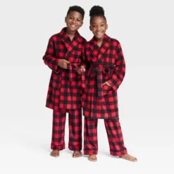 Kids' Buffalo Check Matching Family Robe - Wondershop™ Red 9 Kids' Buffalo Check Matching Family Robe - Wondershop™ Red -Wonder Deals Store GUEST 285a70cf 1c28 4801 bf13 be368c884d1c