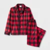 Kids' Buffalo Check Matching Family Pajama Set - Wondershop™ Red