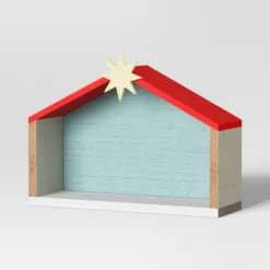 9pc Wood Christmas Nativity Scene Figurine Set - Wondershop™ -Wonder Deals Store GUEST 324c5022 2059 4f6d 8388 703051105d04