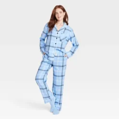 Women's Plaid Flannel Matching Family Pajama Set - Wondershop™ Blue 6 Women's Plaid Flannel Matching Family Pajama Set - Wondershop™ Blue -Wonder Deals Store GUEST 402541ba bf26 4337 9c6c c93207c6a3ca