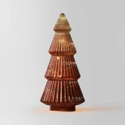 14.75" Battery Operated Lit Glass Christmas Tree Sculpture - Wondershop™ -Wonder Deals Store GUEST 4a67b46b 6940 4ff8 9fdb 3f919a169722
