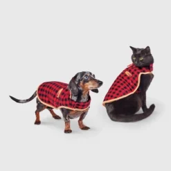 Snow Shoe Lodge Buffalo Plaid Cat And Dog Puffer Vest - Wondershop™ -Wonder Deals Store GUEST 5902472d c0de 4007 b30a f51e799857af