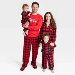 Kids' Buffalo Check Matching Family Pajama Set - Wondershop™ Red -Wonder Deals Store GUEST 5f5f25b1 2e78 46de 883f 926583c529ce 2
