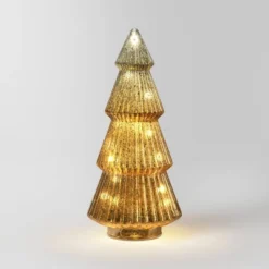 14.75" Battery Operated Lit Glass Christmas Tree Sculpture - Wondershop™ -Wonder Deals Store GUEST 6e70a7a9 aa02 45af b997 dbb90a43d4ad