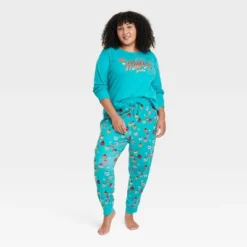 Women's Feliz Navidad Matching Family Pajama Set - Wondershop™ With Dia Pacheco Blue 7 Women's Feliz Navidad Matching Family Pajama Set - Wondershop™ With Dia Pacheco Blue -Wonder Deals Store GUEST 72896aed fc7f 4091 be15 2c996c0e5337