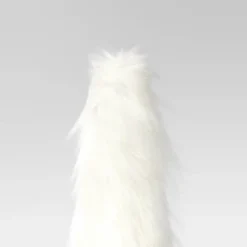 18" Faux Fur Christmas Tree Sculpture - Wondershop™ White -Wonder Deals Store GUEST 748319a8 ca42 43c0 92fb e6aa4f02e81e