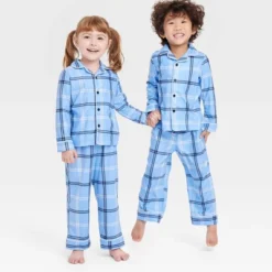 Toddler Plaid Matching Family Pajama Set - Wondershop™ Blue -Wonder Deals Store GUEST 79894059 76dc 437f aa72 43c0d1e2a531