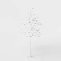 6ft LED Globe Birch Twig Tree Christmas Novelty Sculpture Light Cool White - Wondershop™