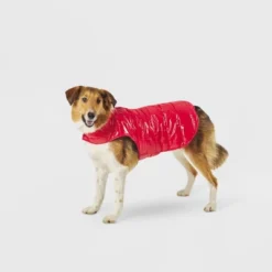 Dog And Cat Puffer - Red - Wondershop™ -Wonder Deals Store GUEST 929d24cf 9728 440b 810e b611dc8032f5