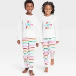 Kids' Striped Oh What Fun Matching Family Thermal Pajama Set - Wondershop™ 9 Kids' Striped Oh What Fun Matching Family Thermal Pajama Set - Wondershop™ -Wonder Deals Store GUEST 93b466a0 9b65 4bfc ab32 168bb3df9d26