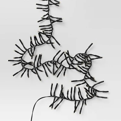 448ct LED Christmas Mini String Lights Garland Warm White Black Wire - Wondershop™ 4 448ct LED Christmas Mini String Lights Garland Warm White Black Wire - Wondershop™ - Image 4
