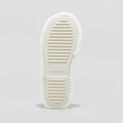 Women's Holiday Santa Happy Face Scuff Slippers - Wondershop™ Cream -Wonder Deals Store GUEST a3b8cde8 b0c7 467c b366 30d3d2299aed