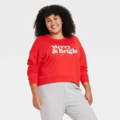 Women's Merry & Bright Matching Family Sweatshirt - Wondershop™ Red -Wonder Deals Store GUEST a3ca3203 debe 4d45 a3ce 06bb67a44492