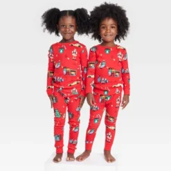 Toddler Holiday City Matching Family Pajama Set - Wondershop™ With Frances Marina Smith Red -Wonder Deals Store GUEST a6db145f eb03 4026 a66c 3e96b2fdf211