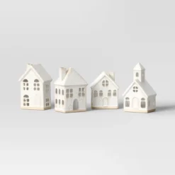 10pc Battery Operated Ceramic Christmas Village Set With Bottle Brush Trees - Wondershop™ White/Tan 6 10pc Battery Operated Ceramic Christmas Village Set With Bottle Brush Trees - Wondershop™ White/Tan -Wonder Deals Store GUEST aa1ec4a3 06c6 46ac 9e80 65af87efb80d