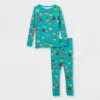 Toddler Feliz Navidad Matching Family Pajama Set - Wondershop™ With Dia Pacheco Blue