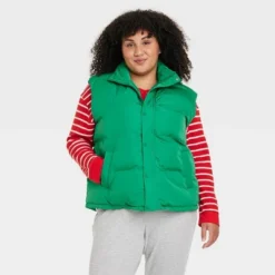 Women's Matching Family Puffer Vest - Wondershop™ Green -Wonder Deals Store GUEST c3236353 c2ef 41fd a6a6 770a109bb0a2