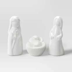 4pc Battery Operated Lit Wood Nativity Scene Figurine Set - Wondershop™ -Wonder Deals Store GUEST ccd5bef3 03ae 45e9 86dd 724d64d2ff37