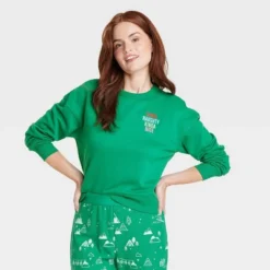 Women's Kinda Naughty Kinda Nice Matching Family Sweatshirt - Wondershop™ Green 6 Women's Kinda Naughty Kinda Nice Matching Family Sweatshirt - Wondershop™ Green -Wonder Deals Store GUEST cebe8dac f539 40f9 8b6e 52681baeaa9b