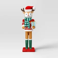 Winter Deer Nutcracker Figure - Wondershop™ -Wonder Deals Store GUEST dcbe1150 f7f7 4519 8c68 5af438048551