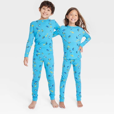 Kids' Hanukkah Matching Family Pajama Set - Wondershop™ Blue 5 Kids' Hanukkah Matching Family Pajama Set - Wondershop™ Blue - Image 5