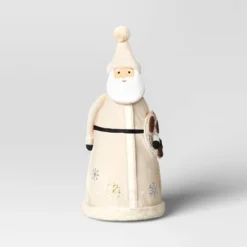 22.5" Fabric Santa Sculpture With Pinecone Wreath - Wondershop™ -Wonder Deals Store GUEST e48f067e b15b 43f7 8eb0 b638f228ab8c