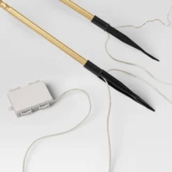 18" LED Gold Starburst Christmas Novelty Sculpture Light Warm White - Wondershop™ -Wonder Deals Store GUEST f4400e52 cdc6 408d b785 8a4d0515a7b6