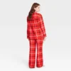 Women's Plaid Flannel Matching Family Pajama Set - Wondershop™ Red