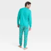 Men's Feliz Navidad Matching Family Pajama Set - Wondershop™ With Dia Pacheco Blue